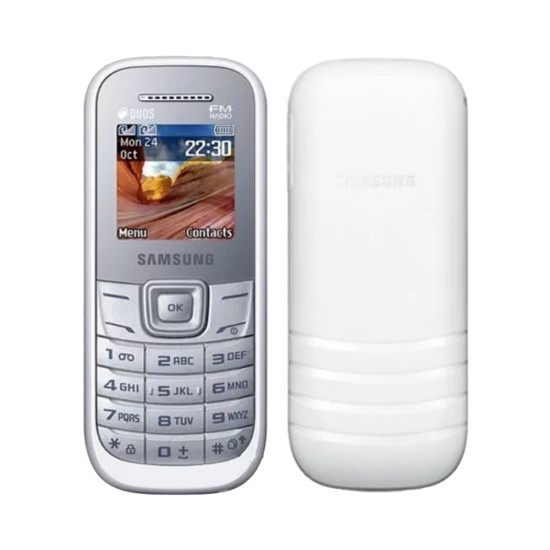 Samsung E1205Y GT-E1205Y 2G Single SIM 1.52" Branco Samsung E1205Y GT-E1205Y 2G Single SIM 1.52" Branco